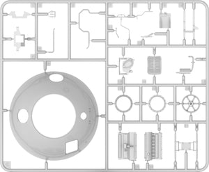 MiniArt 40003 SPHERICAL FIGHTING VEHICLE. TsAMO PROJECT. INTERIOR KIT 1/35 – zdjęcie 12