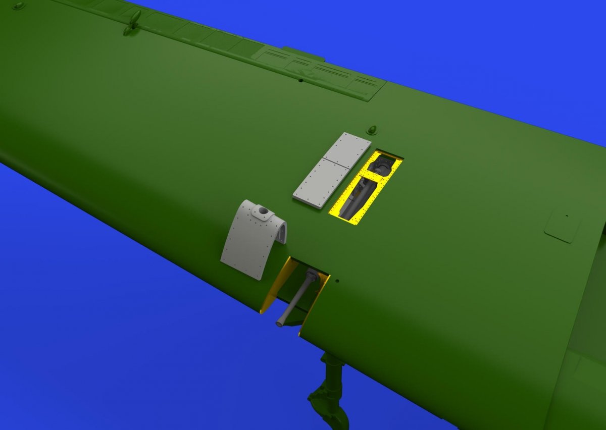 Eduard 648883 A6M3 gun bays short barrel PRINT EDUARD 1/48 – image 2
