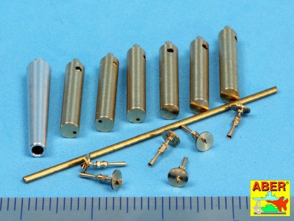 Aber 35L-164 Barrels for German WWI A7V Tank 1/35 – zdjęcie 2