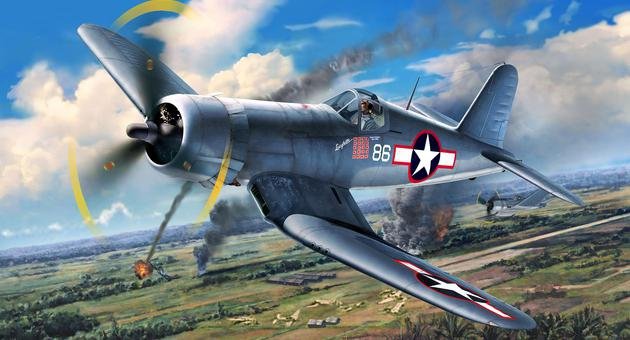 Revell 03983 F4U-1D Corsair 1/72 – zdjęcie 2