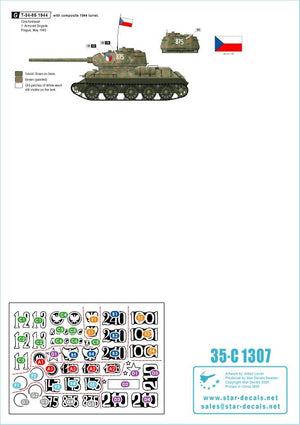 Star Decals 35-C1307 T-34-85 Medium Tank 1/35 – zdjęcie 2