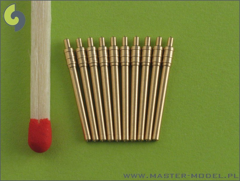 Master SM-700-009 IJN 36cm/45 (14in) Vickers and 41st Year Types barrels (8pcs) - Kongo, Fuso and Ise classes – zdjęcie 4