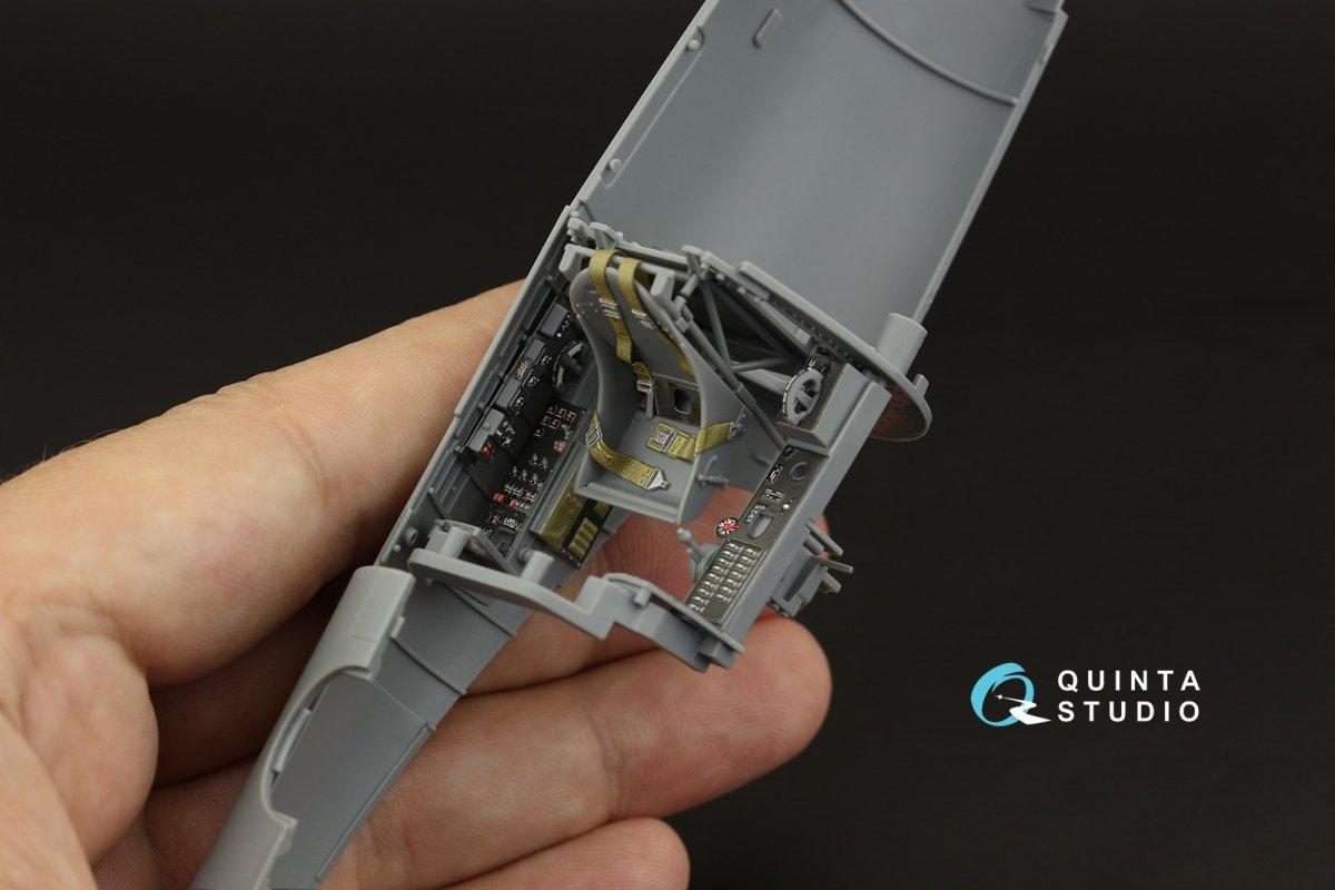 Quinta Studio QD32092 F4U-1D 3D-Printed &amp;amp; coloured Interior on decal paper (Tamiya) 1/32 – zdjęcie 6