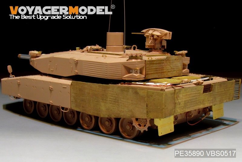 Voyager Model PE35890 Modern German Leopard2A4 Revolution 1 MBT Basic for TIGER 1/35 – zdjęcie 9