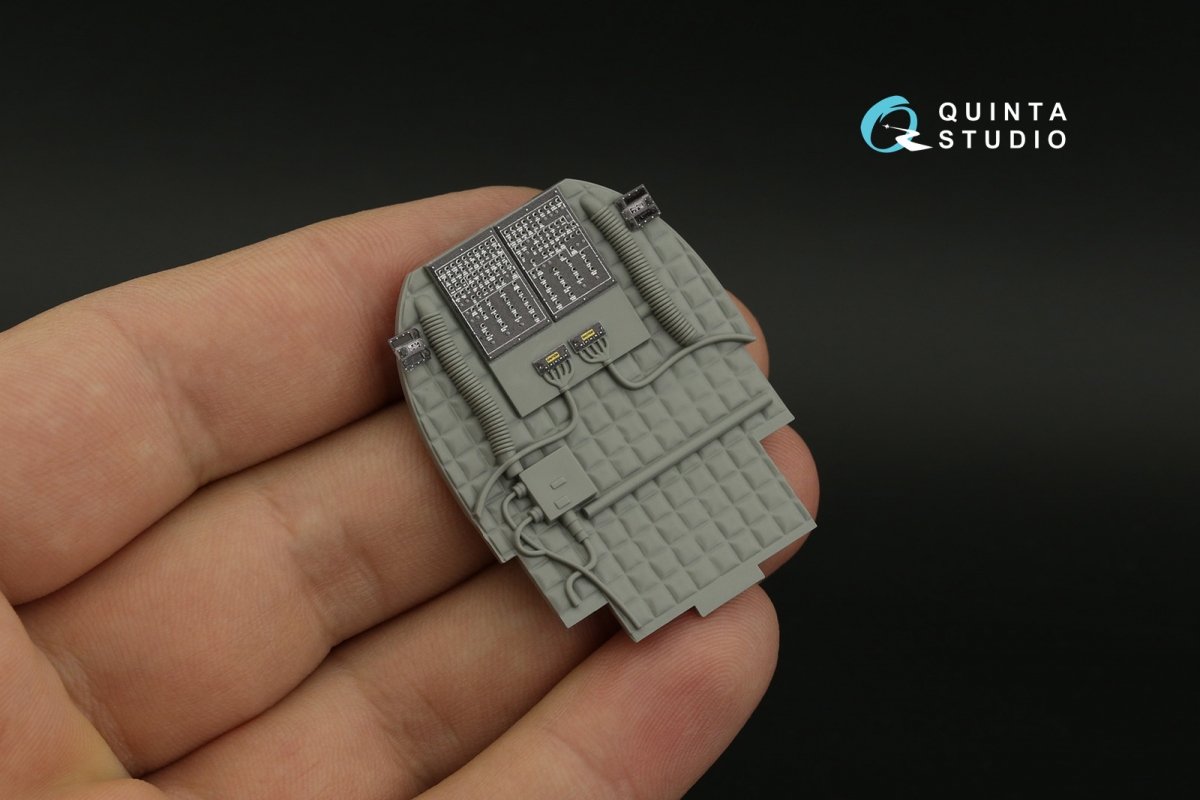 Quinta Studio QDS-35099 AH-64E 3D-Printed &amp;amp; coloured Interior on decal paper (Takom) (Small version) 1/35 – zdjęcie 6