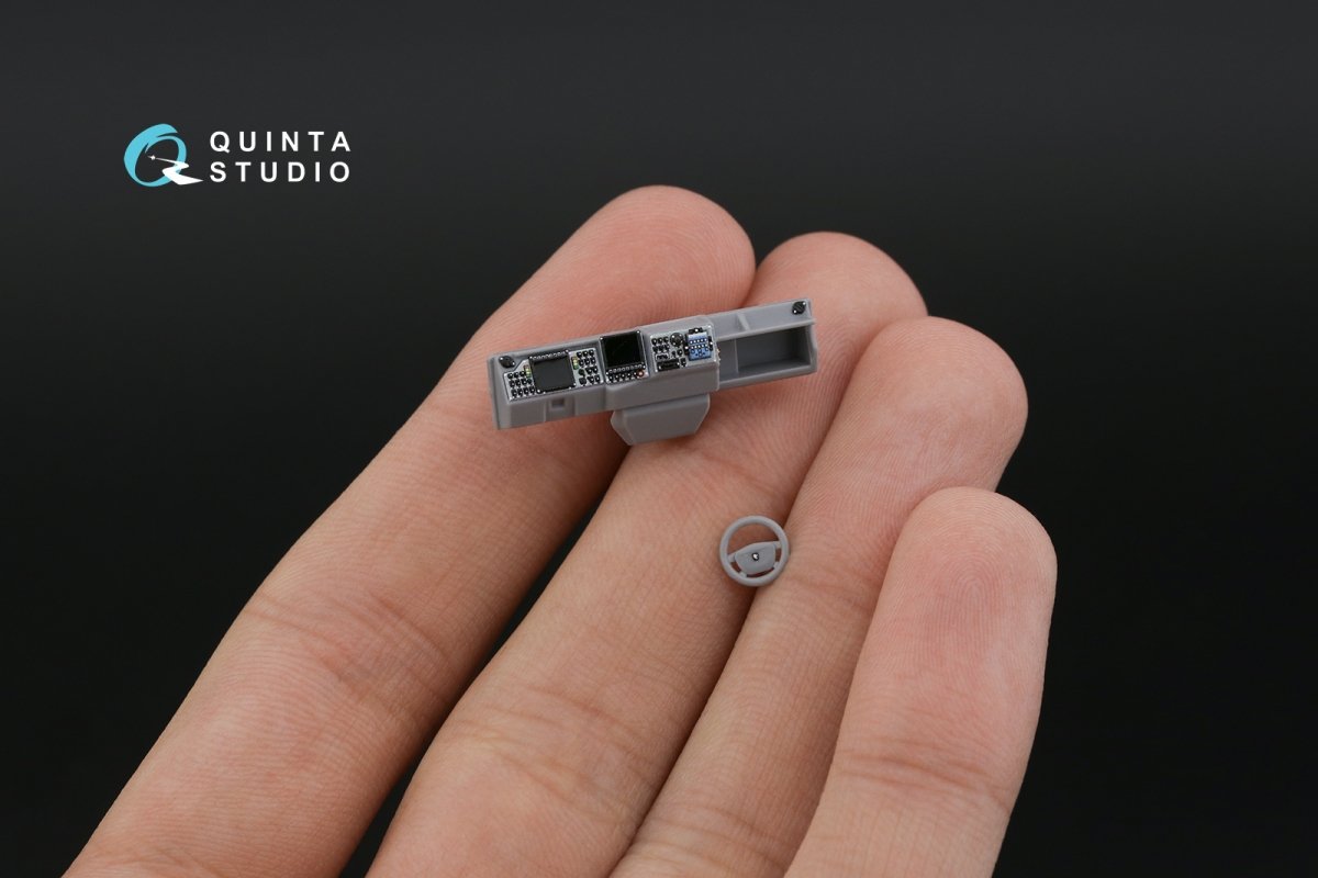 Quinta Studio QD72087 Typhoon-K 3D-Printed &amp;amp; coloured Interior on decal paper (Zvezda) 1/72 – zdjęcie 7