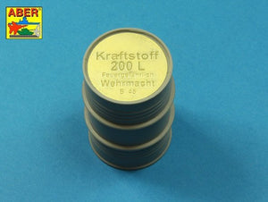 Aber 16158A German WW II 20L Jerry Can closings &amp;amp; 200L fuel drum covers (choice A) 1/16 – zdjęcie 7