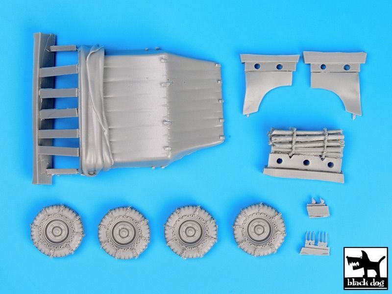 Black Dog T35075 Krupp Protze accessories set 1/35 – zdjęcie 6