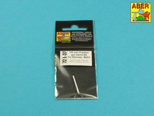Aber 72L-37 US 105mm Howitzer M4 tank Barrel for M4A3 1/72 – image 3
