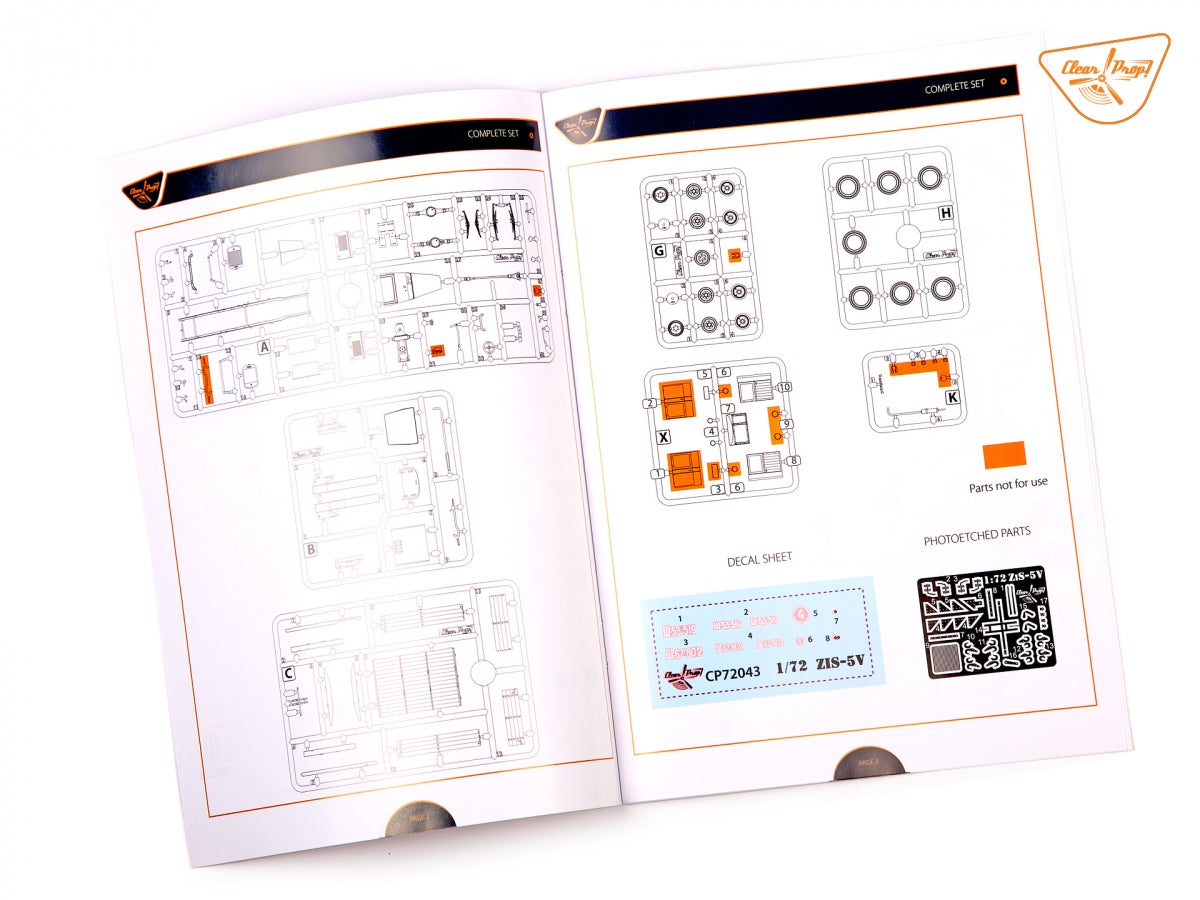 Clear Prop! CP72043 ZiS-5V ADVANCED KIT 1/72 – Bild 17