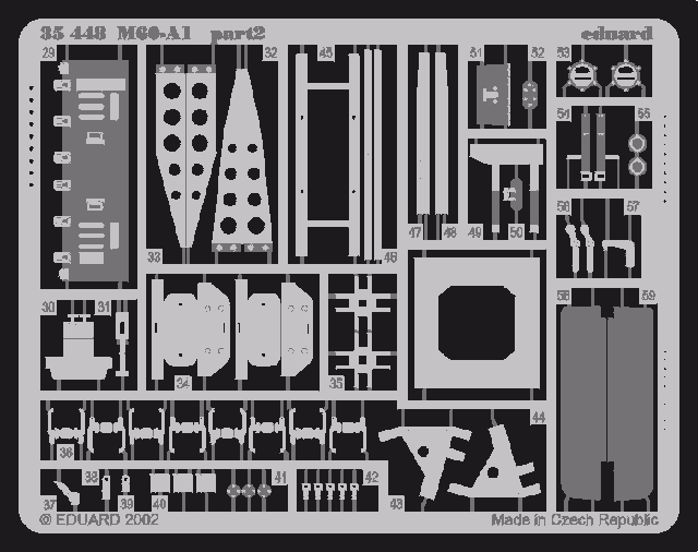 Eduard 35448 M-60A1 1/35 Academy – zdjęcie 2