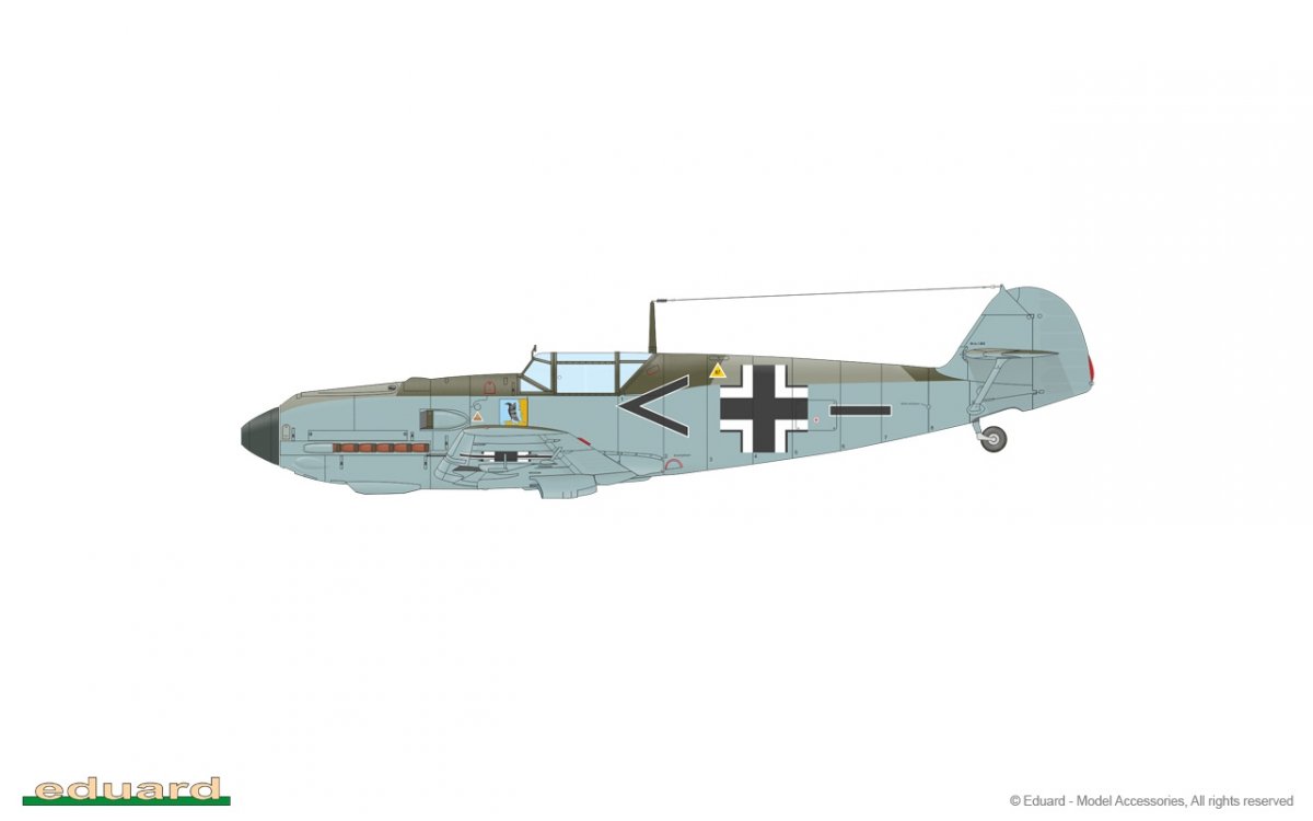 Eduard 7032 Bf 109E-3 ProfiPACK edition 1/72 – zdjęcie 11