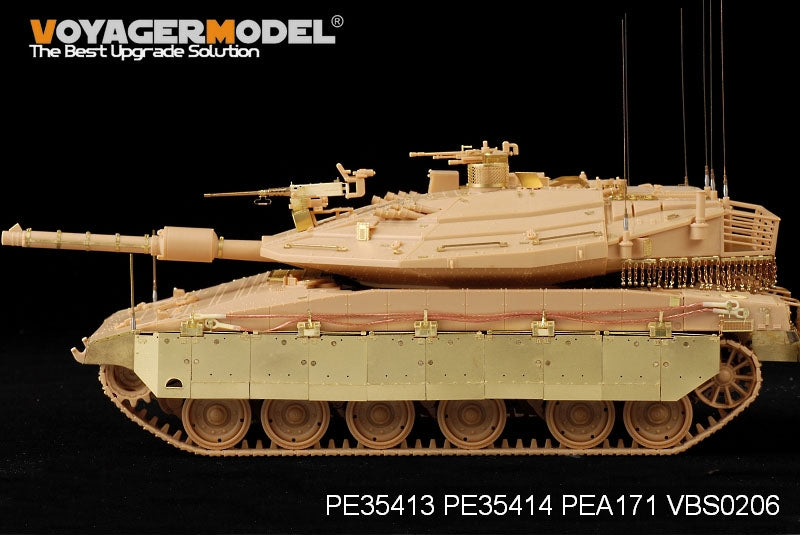Voyager Model PE35414 Modern Merkava Mk.IV LIC MBT side skirt For ACADEMY 13227 1/35 – immagine 4