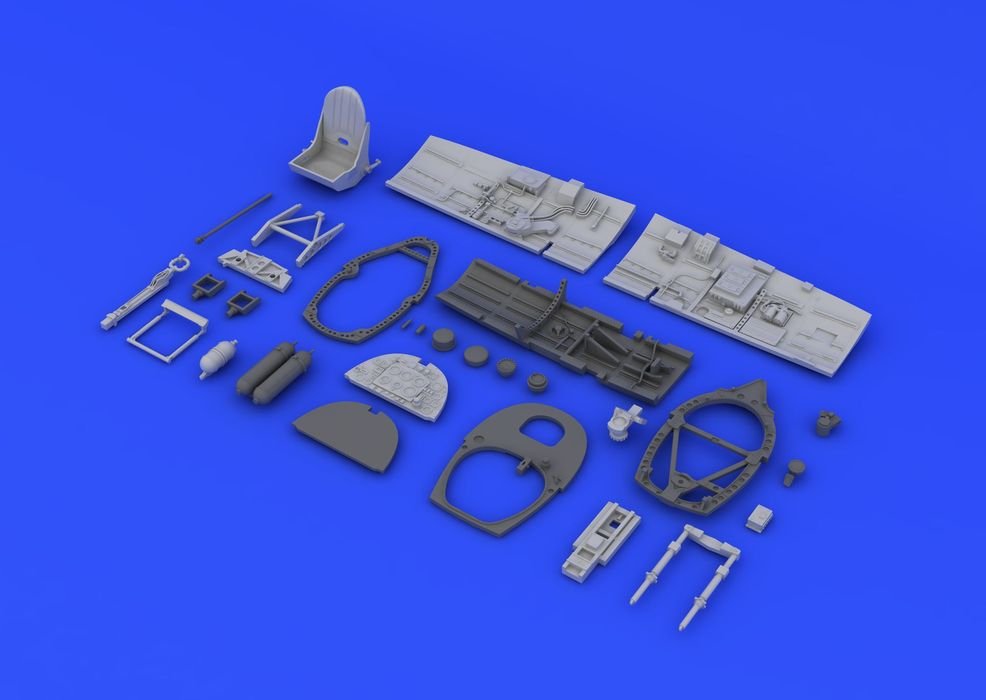 Eduard 648199 Spitfire Mk. VIII cockpit 1/48 (EDUARD) – image 4