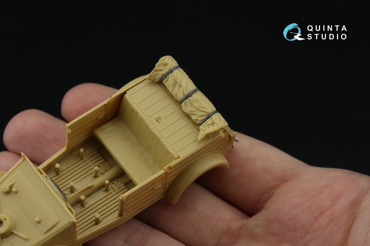 Quinta Studio QD48546 Kubelwagen Type 82 3D-Printed &amp;amp; coloured Interior on decal paper (Tamiya) 1/48 – zdjęcie 6