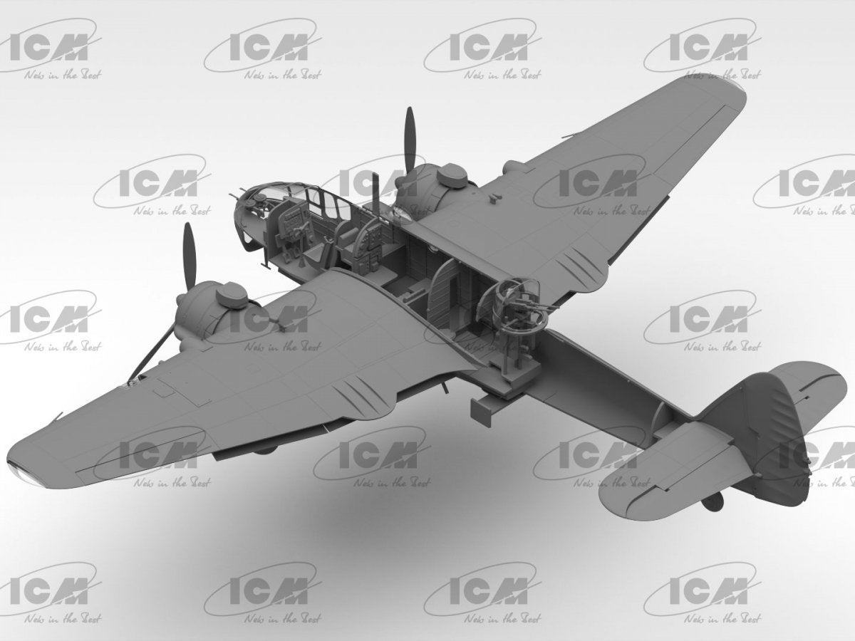 ICM 48311 Bristol Beaufort Mk.IA with tropical filters 1/48 – zdjęcie 7