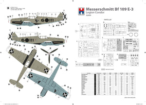 Hobby 2000 32009 Messerschmitt Bf-109 E-3 Legion Condor (DRAGON + CARTOGRAF + MASK) 1/32 – image 5