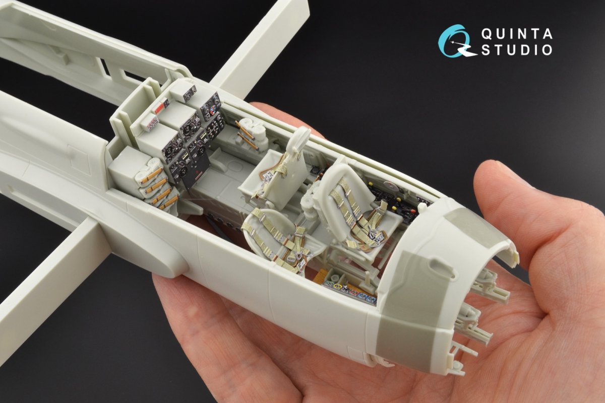 Quinta Studio QD32084 Ju 88A-1 3D-Printed &amp;amp; colored Interior on decal paper (Revell) 1/32 – image 11
