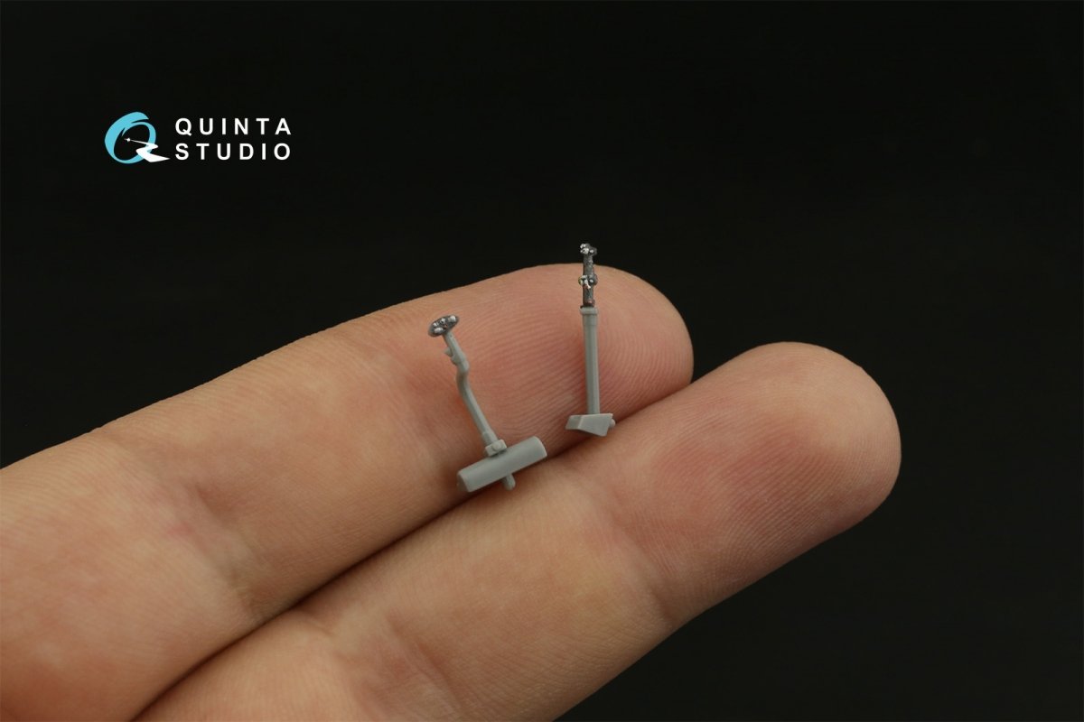 Quinta Studio QDS-48362 AH-64D 3D-Printed &amp;amp; coloured Interior on decal paper (Hasegawa) (Small version) 1/48 – zdjęcie 9