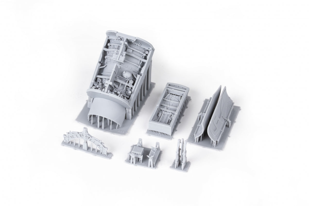 Eduard 648984 F-16C wheel bays late PRINT KINETIC MODEL 1/48 – image 9