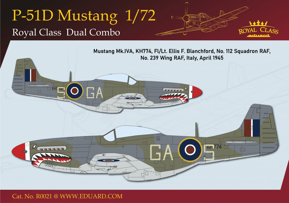 Eduard R0021 P-51D MUSTANG DUAL COMBO 1/72 – zdjęcie 35