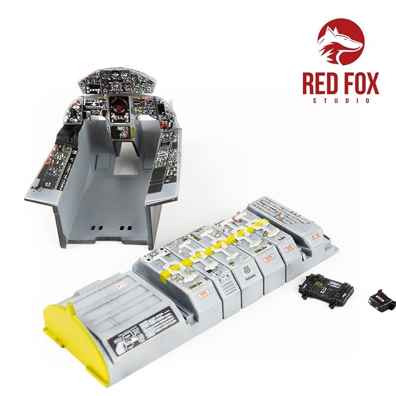 Red Fox Studio QS-32128 F-104S ASA M Starfighter (for Italeri kit) 1/32 – zdjęcie 8