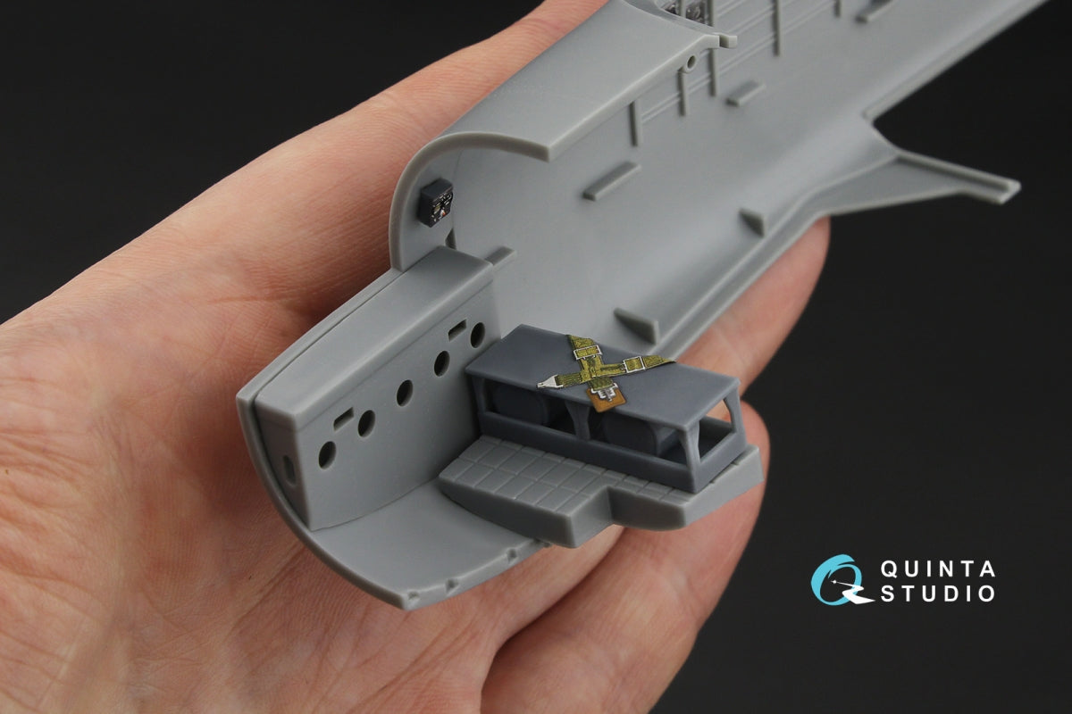 Quinta Studio QD+32250 A-26C Invader 3D-Printed &amp;amp; colored Interior on decal paper (Hobby Boss) (with 3D-printed resin parts) 1/32 – image 14