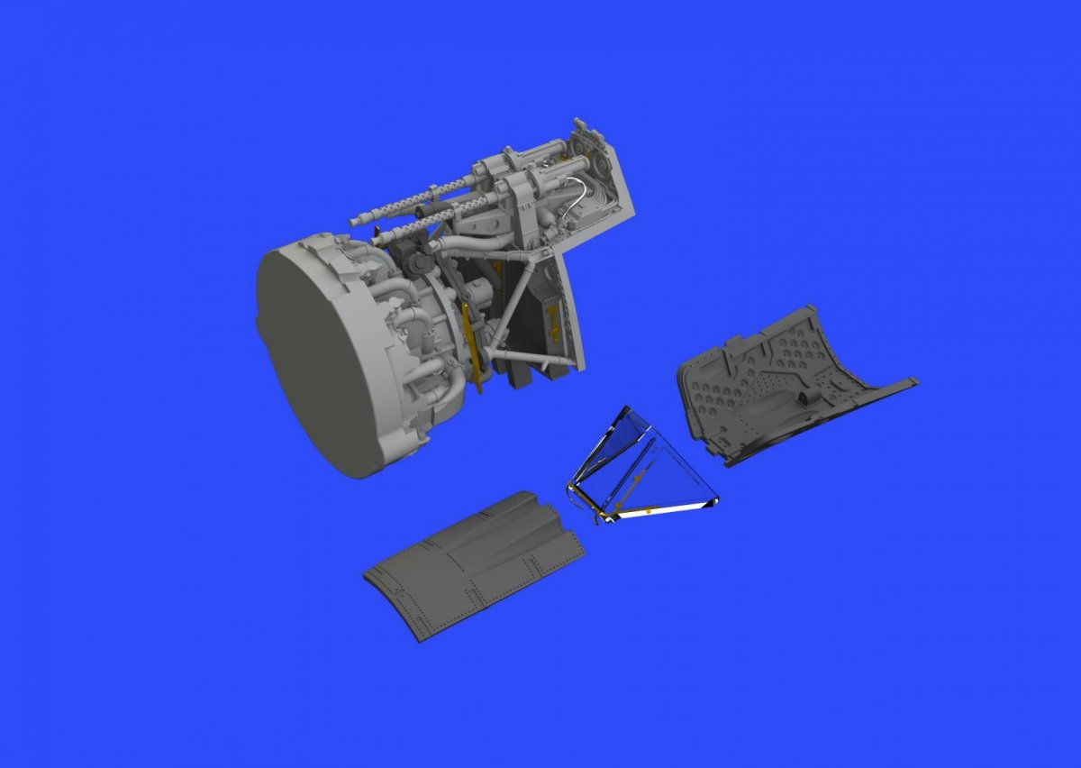 Eduard 648354 Fw 190A-4 fuselage guns EDUARD 1/48 – zdjęcie 3