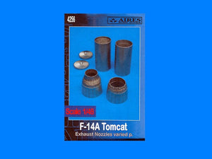 Aires 4256 F-14A TOMCAT exhaust nozzles - varied 1/48 Hasegawa