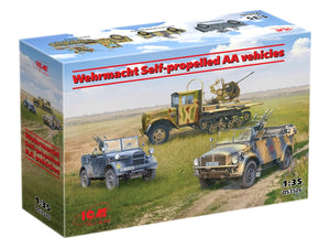 ICM DS3526 Wehrmacht Self-propelled AA vehicles 1/35
