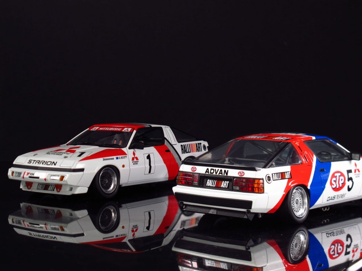 Beemax 24023 Mitsubishi Starion Rally Gr.A &amp;#39;87 JTC Ver. 1/24 – zdjęcie 5