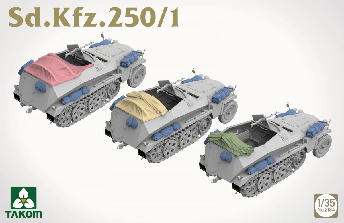 Takom 2184 Sd.Kfz.250/1 1/35 – zdjęcie 6