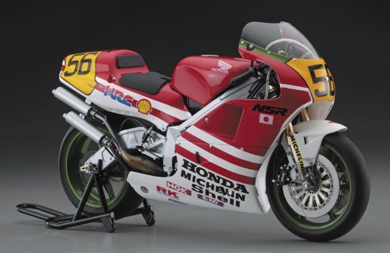 Hasegawa SP338 Baribari Legend Honda NSR500 Gun Koma "Gun Boy" 1/12