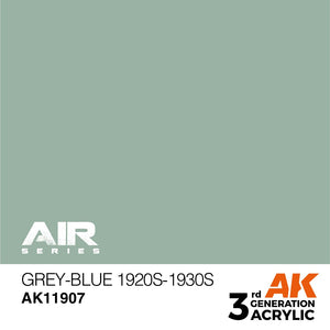 AK Interactive AK11907 GREY-BLUE 1920S-1930S – AIR 17ml