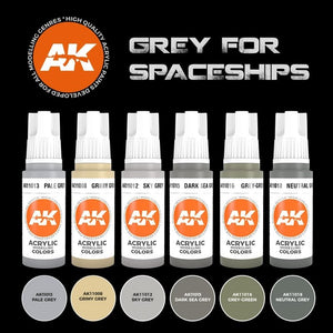 AK Interactive AK11614 3G GREY FOR SPACESHIPS – zdjęcie 2