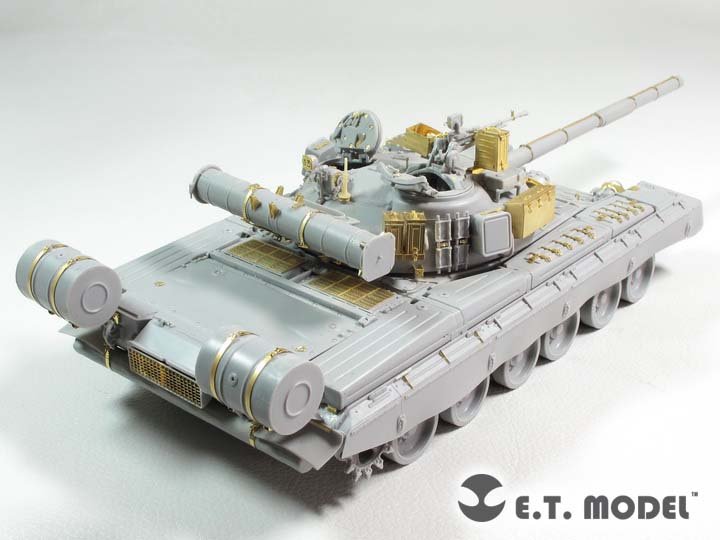E.T. Model E35-212 Russian T-80B Main Battle Tank (For TRUMPETER 05565) 1/35 – zdjęcie 4