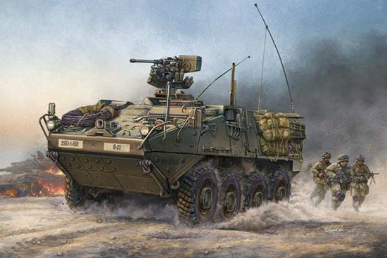Trumpeter 00375 Stryker Light Armored Vehicle ICV 1/35