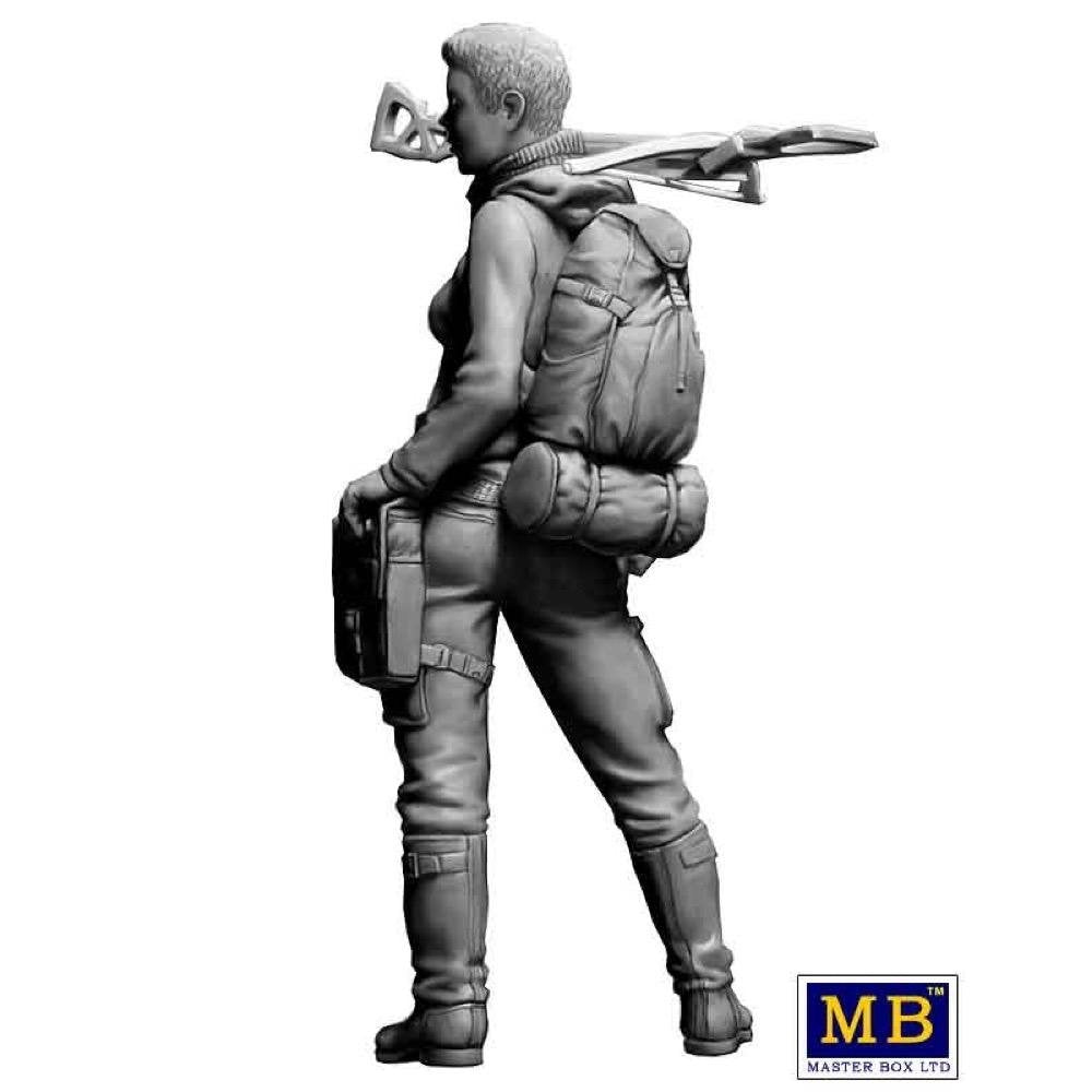 Master Box 35214 Pоst-apocalyptic fiction. Desert Battle Series. Skull Clan - Long distance raid. Kit No.2 A new leader. Hanna 1/35 – Bild 5