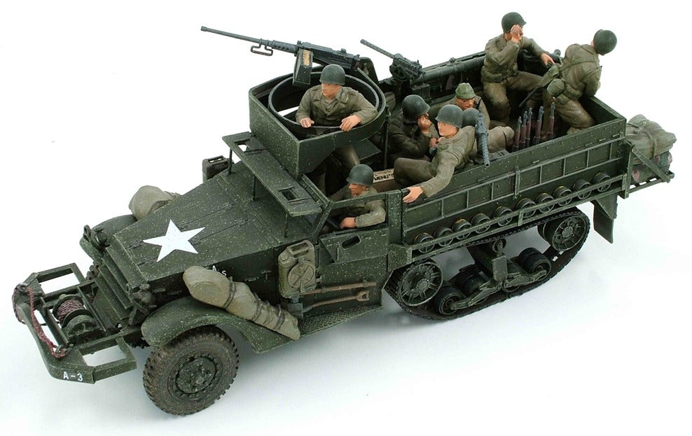 Tamiya 35070 U.S. Armoured Personnel Carrier M3A2 Half Track 1/35 – zdjęcie 3