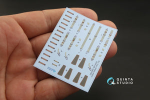 Quinta Studio QD32063 Bf 110C/D 3D-Printed &amp;amp; coloured Interior on decal paper (for Dragon kit) 1/32 – zdjęcie 5