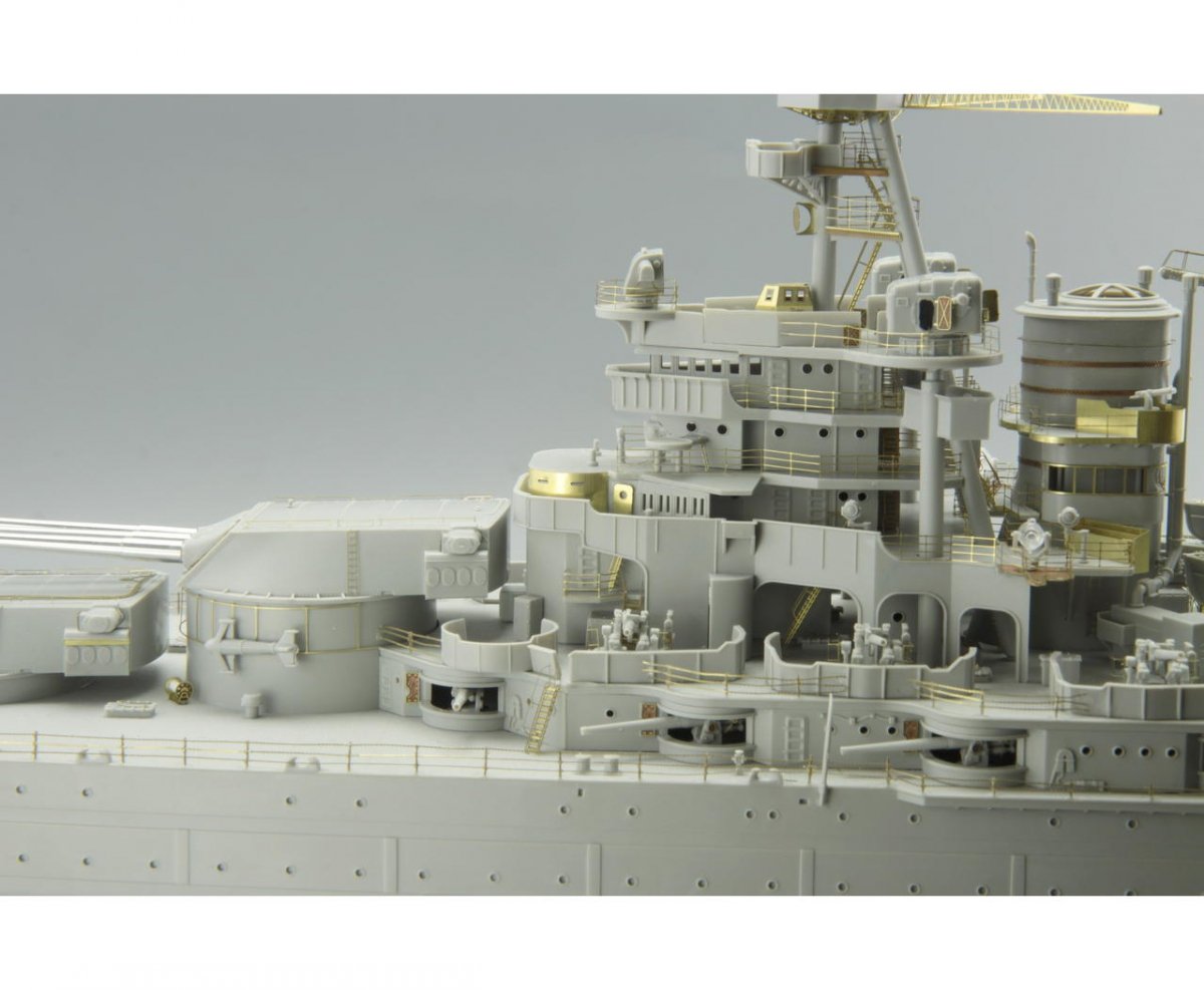 Eduard 53112 USS Arizona part 6 - superstructure TRUMPETER 1/200 – zdjęcie 3