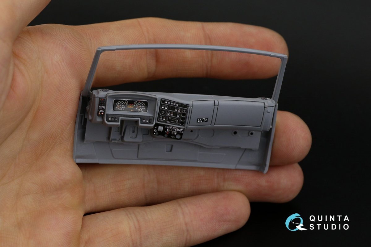 Quinta Studio QD35053 KAMAZ 65115 Dump truck 3D-Printed &amp;amp; colored Interior on decal paper (Zvezda) 1/35 – image 4