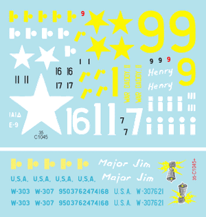 Star Decals 35-C1045 US in North Africa 1942-43 # 1 1/35 – image 3