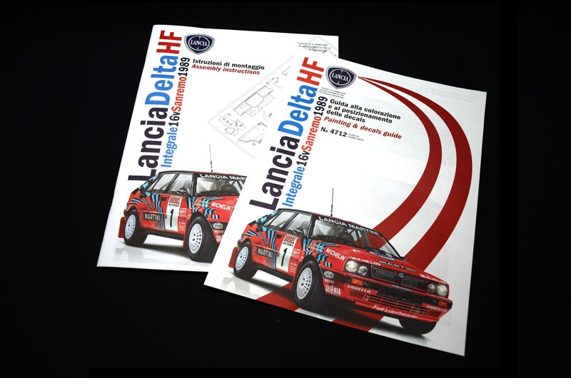 Italeri 4712 Lancia Delta HF Integrale Sanremo 1989 1/12 – zdjęcie 10