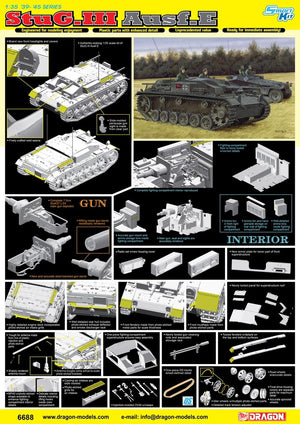 Dragon 6688 StuG.III Ausf.E 1/35 – Bild 5