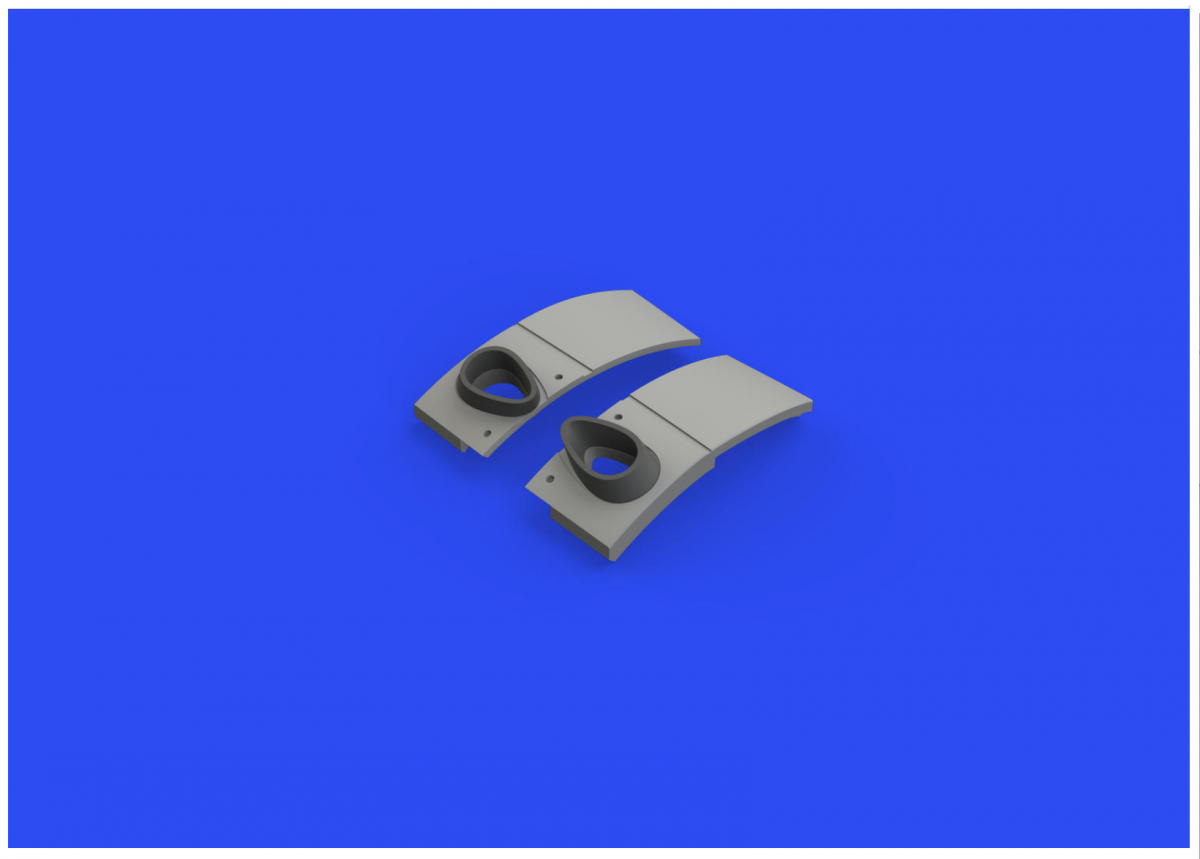 Eduard 648722 A6M2 exhausts PRINT EDUARD 1/48 – zdjęcie 2