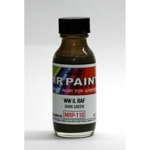 MR. Paint MRP-110 DARK GREEN WWII RAF 30ml – zdjęcie 2
