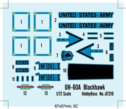 Hobby Boss 87216 UH-60A Blackhawk 1/72 – image 3