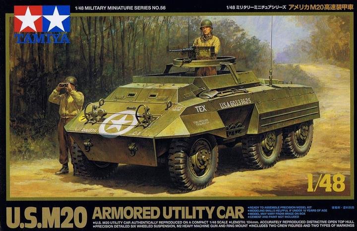 Tamiya 32556 USM20 Armored Utility Car (1/48)