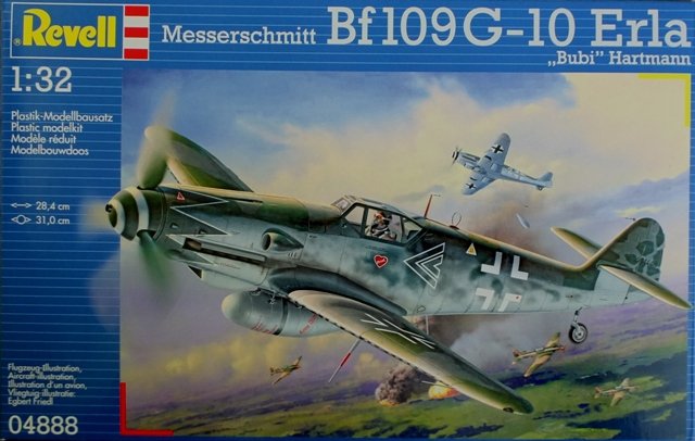Revell 04888 Messerschmitt Bf109 G-10 Erla Bubi Hartmann 1/32